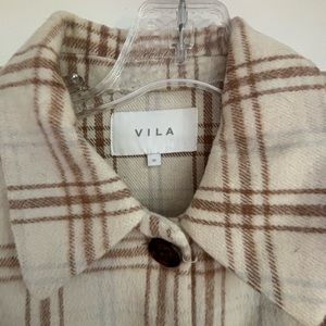 VILA Flannel - Cream - 38 / M